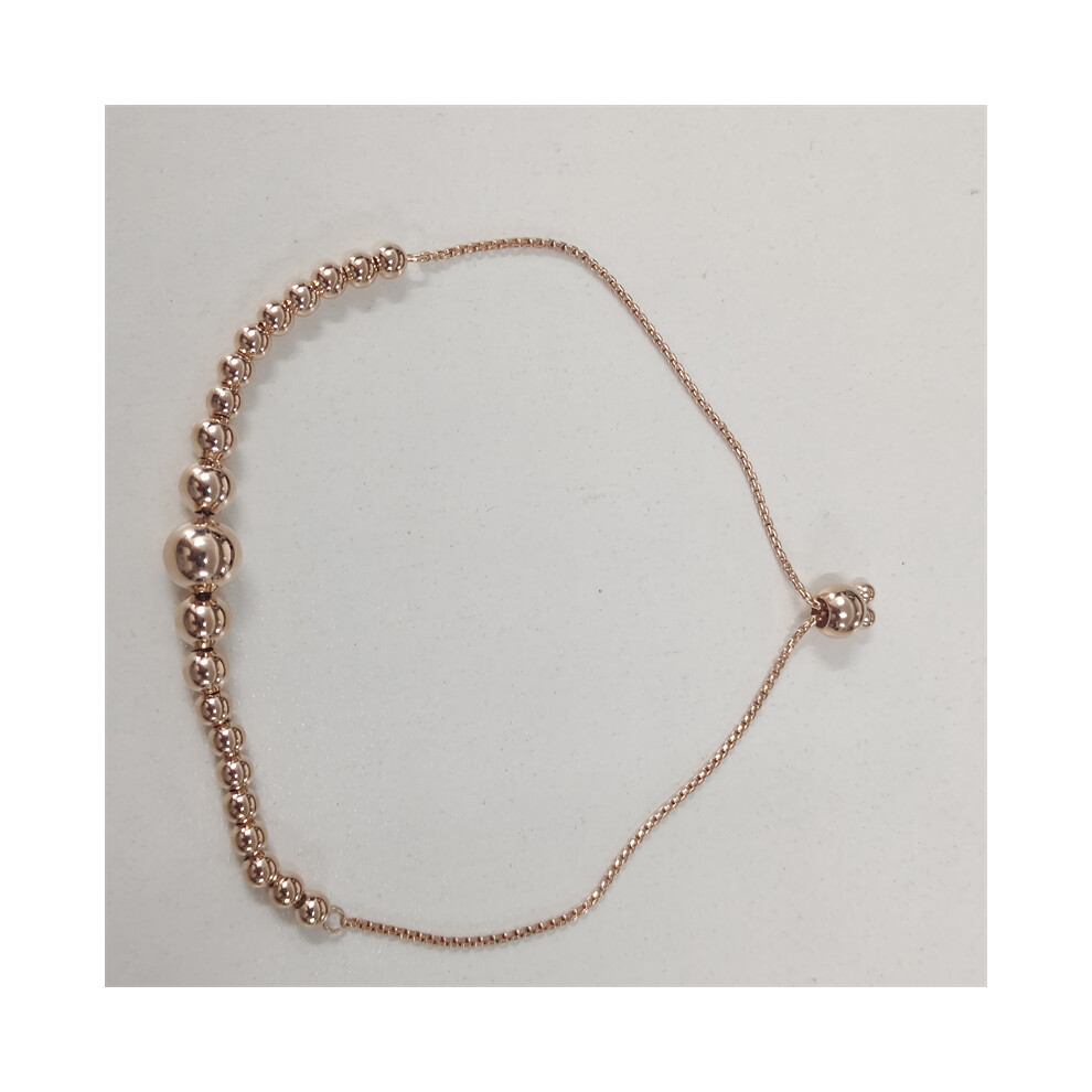Genuine S925 Ale Pandora Beaded Bracelet 23cm - Image 3