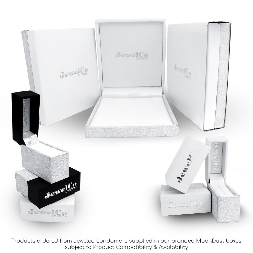 Ladies 9ct Yellow Gold Textured Striped 3mm Hoop Earrings 16mm - JER041 - Image 3