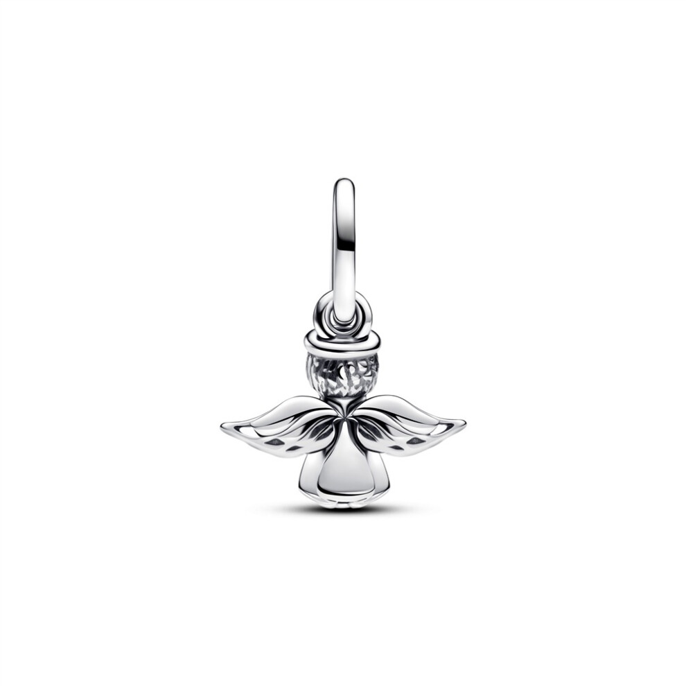 (Sparkling Angel Dangle Charm dangle ) 925 sterling silver fits original pandora bracelet